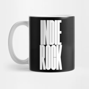 bold Indie rock logo Mug